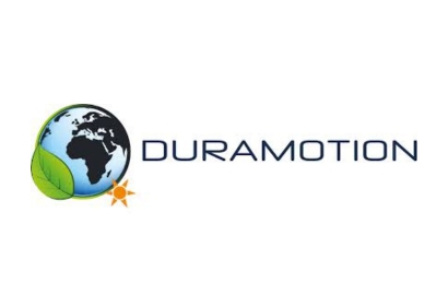 Duramotion logo (tekst is wit)